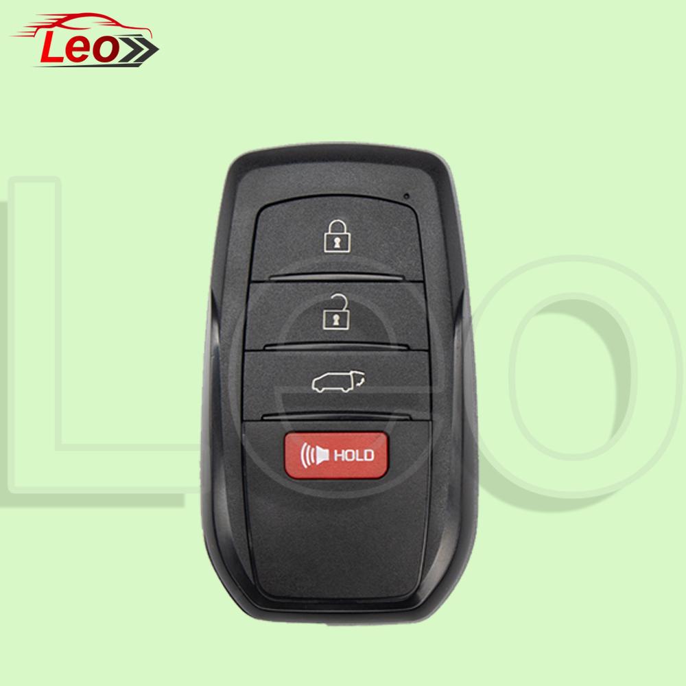 Умный пульт-брелок для автомобиля Leo для Toyota Crown Grand Highlander Prius Rav4 Sequoia Sienna Tundra Venza Bz4X