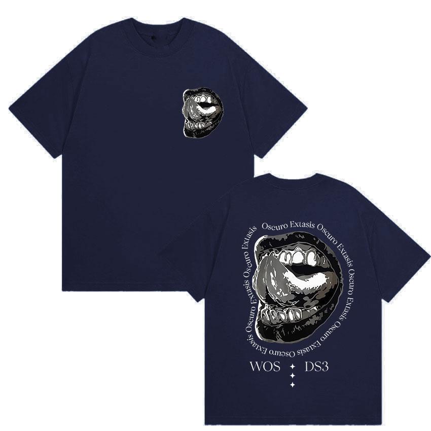 Rapper Wos Ds3 2025 Merch Graphic T-shirt Men Women Pop Music Fashion Short Sleeve T-shirts Hip Hop High Quality Cotton T Shirt