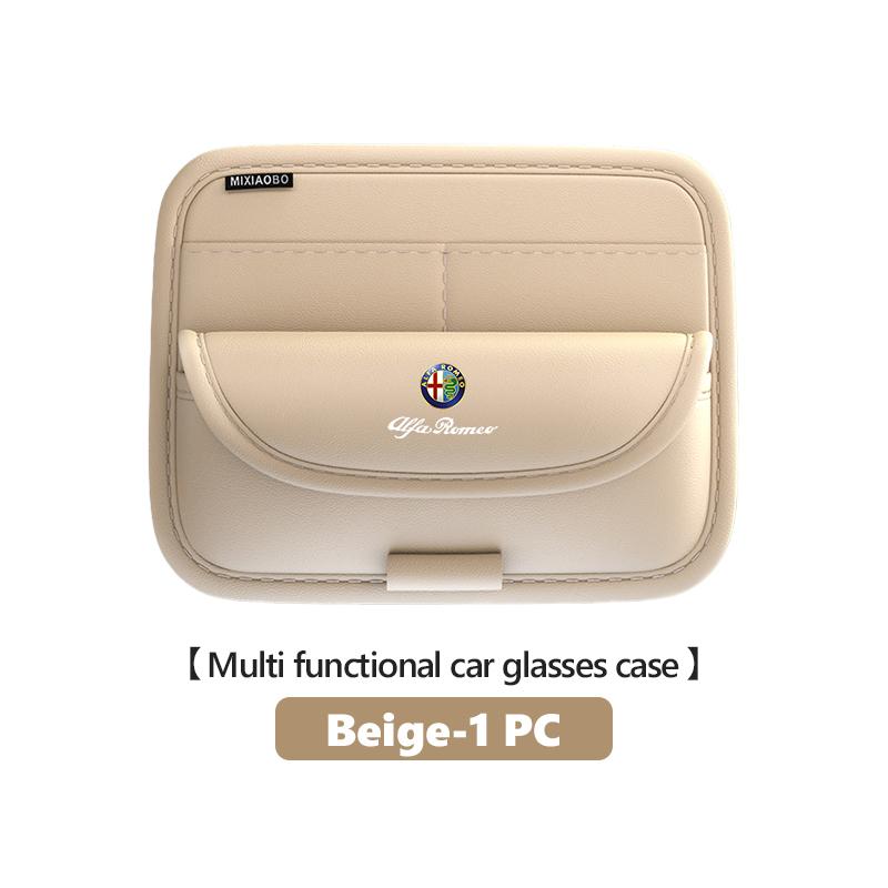 Car Stickers For Alfa Romeo Car Interior Glasses Case Sunglasses Storage Box Card Organizer Boxs For Alfa Romeo Giulia 147 Mito