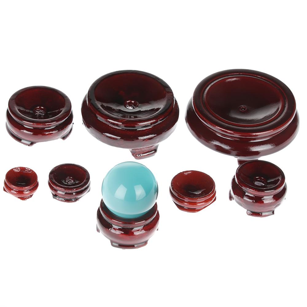 Wood Display Stand Base Durable Acid Branch Globe Stone Crystal Ball Holder For Crystal Ball Sphere Home Decor