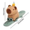 Capybara avec Bracelet en Peluche Orange Accessoire Amusant pour Enfants Bracelet pour Enfants Bracelet Dessin Animé Accessoires Photo