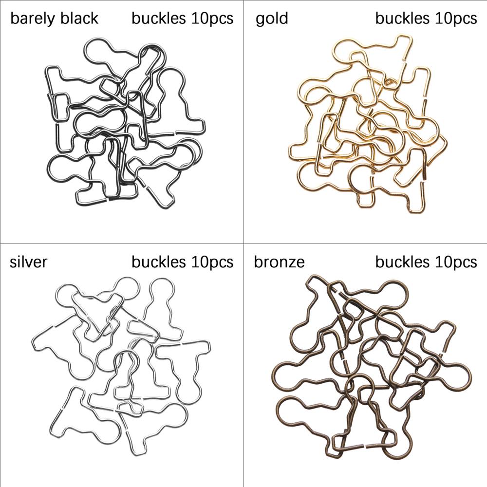 Gourd Style Sewing Accessory Dolls Buckles Trousers Bags Accessories Metal Buckle Doll Belt Buttons