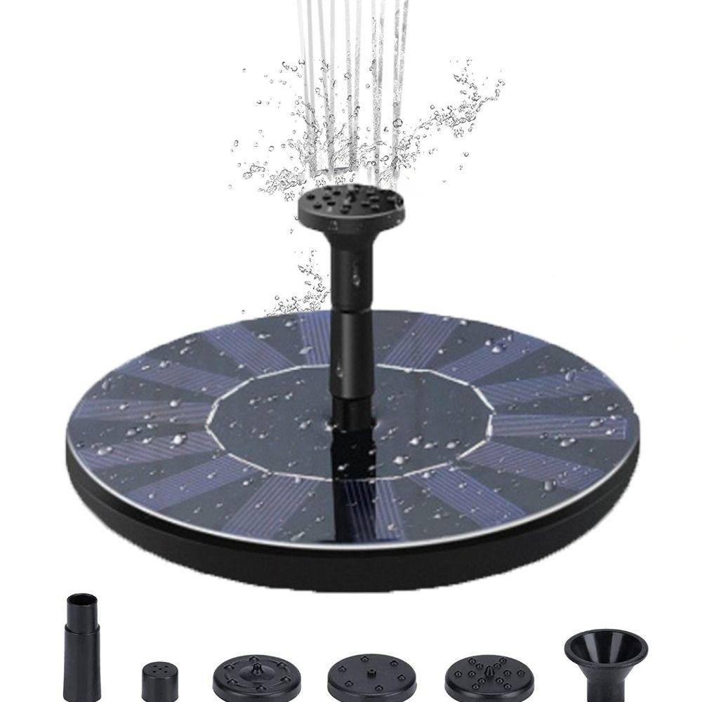 Energy-saving Solar Fountain Pump 13/16/18cm Bird Bath Fountain  For Swimming Pools