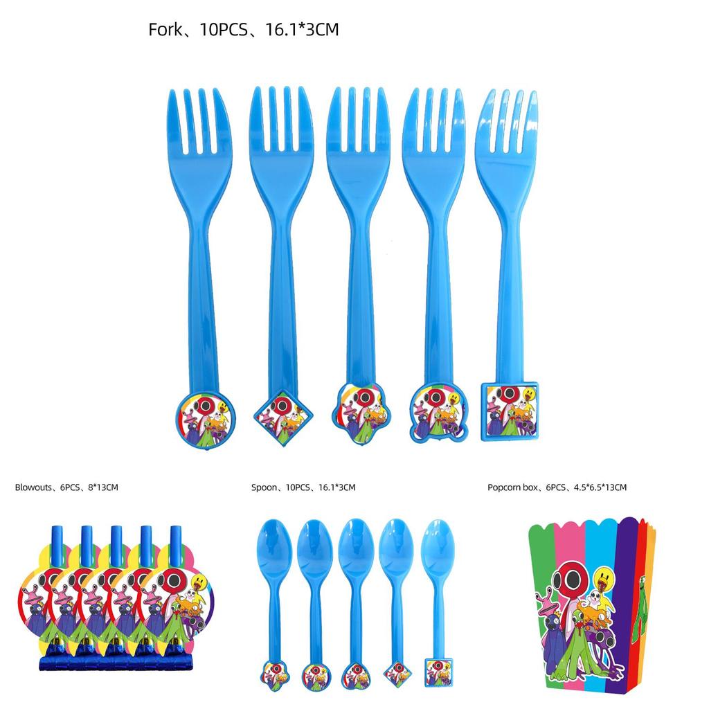 Fournitures de fête Roblox Rainbow Friends Pour une célébration d'anniversaire inoubliable