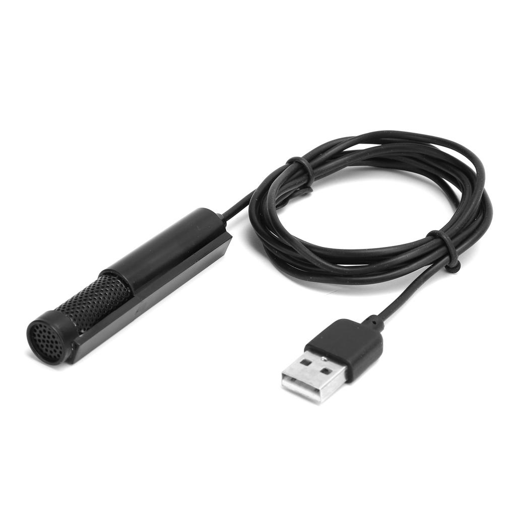 Mini USB Microphone for PC Laptop Portable Capacitive Mic for WIN7 8 10 OS X MSN SKYPEBlack