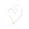 Trendy V-Shaped Snake Bone Clavicle Necklace - Versatile and Creative Design