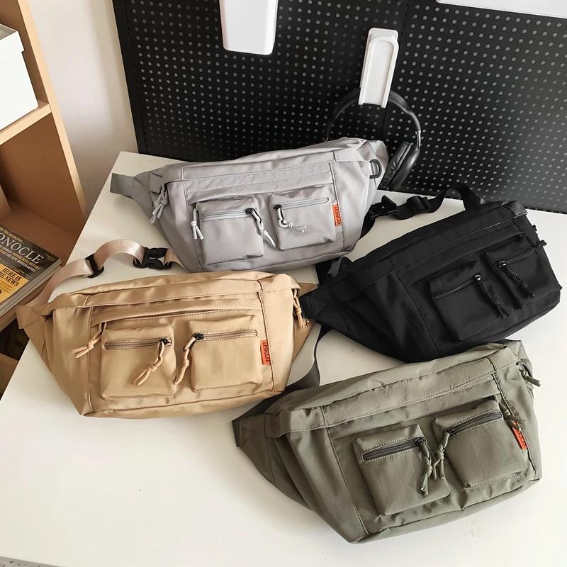 Casual Basic Style Zipper Waist Packs Simplicity 2026 High Quality Crossbody Bags for Women Youth Simplicity Bolsas Para Mujeres