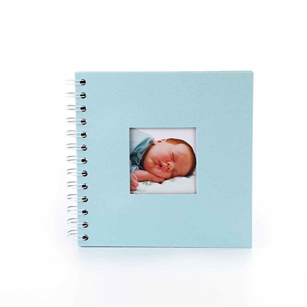 6 Inch Scrapbook Photo Album 20 Internal Pages Cover Window Design Memory Book Paper Travel Album For Lover Wedding