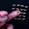 20Pcs Dollhouse Miniature 1:12 Scale Gold Brass Cabinet Drawer Handles Pulls