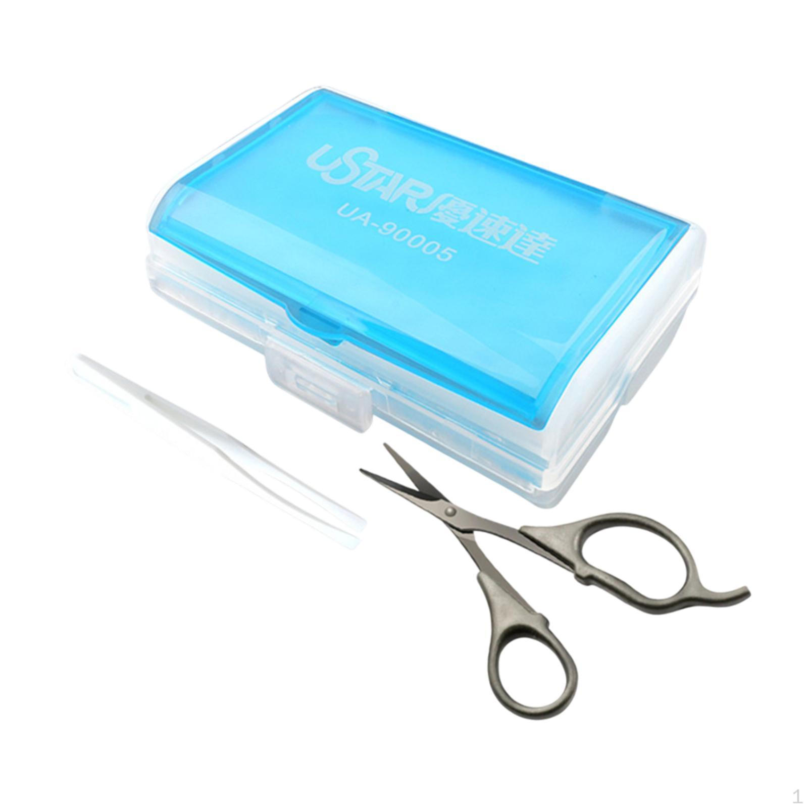 Painting Sticker Box Hobby Tool Model Hand -painted Handicrafts DIY Decoration Including Tweezers