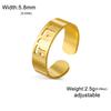 Dawapara Jehovah Rings Adjustable Hebrew YHWH Yahweh Band Kabbalah Blessing Stainless Steel Je Jewelry