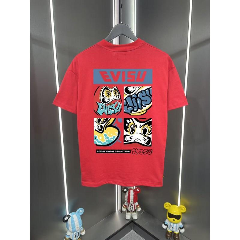 Unisex Oversized Cotton Graphic Tee Streetwear Casual T-Shirt Teens Adults