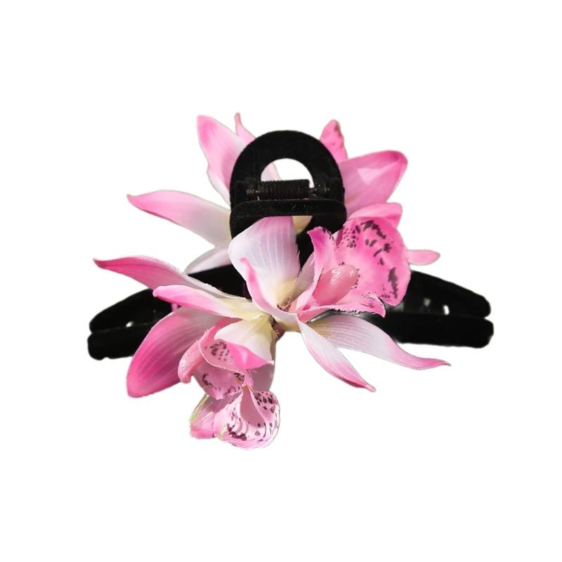 

Simulation Flower Hair Claw Clip for Girl Hair Clamp Spring Hair Style Tool PonytailHolder Hair Jaw Clip Hair Ornaments 1