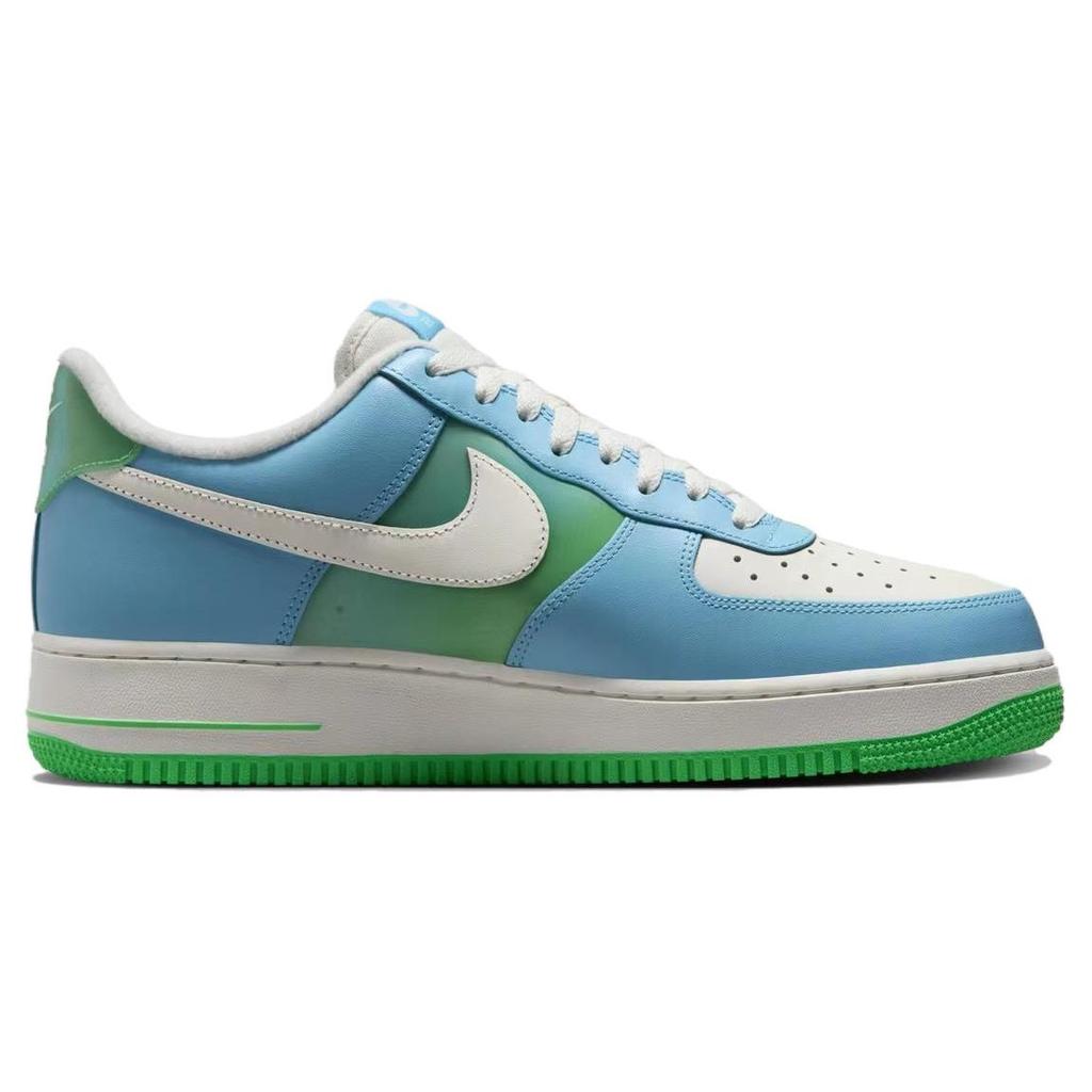 Nike Air Force 1 Low Aquarius Blue Vapor Green Men Sneakers Sail Green-Shock FZ4032-407