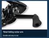 Universal Metal Spinning Fishing Reel with Long Cast and Lure Fishing Features