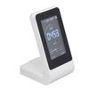White CO2 Air Quality Monitor LED Digital Display LCD Screen Backlight Temperature Humidity TVOC Detector Meter