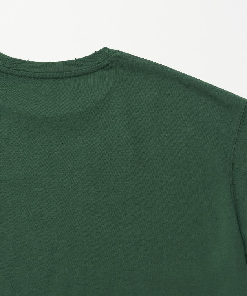 ANOTHER OFFICE Bold Damage Tee (Forest Green)