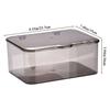 1Pcs Large Capacity Home Flip Box Transparent Drug Storage Case  Pill Jewelery Earrings Cosmetics