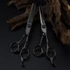6.0 Inch FHR10 Black Chinese Style, Personalized, Hair Scissors, Hair Scissors, Flat Scissors, Bangs Scissors