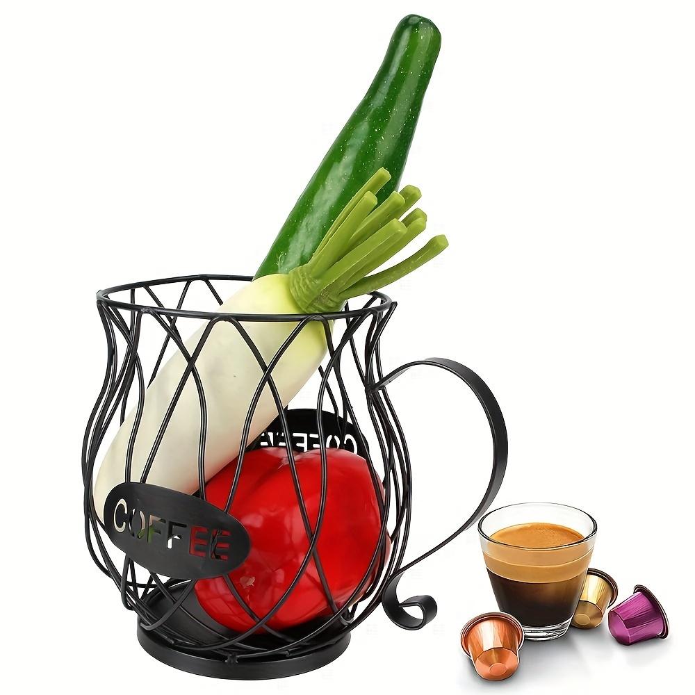 Large Capacity Coffee Pod Organizer Holder for Kitchen Countertop Convenient Stylish Storage Rack for Coffee Pod Stands Decor