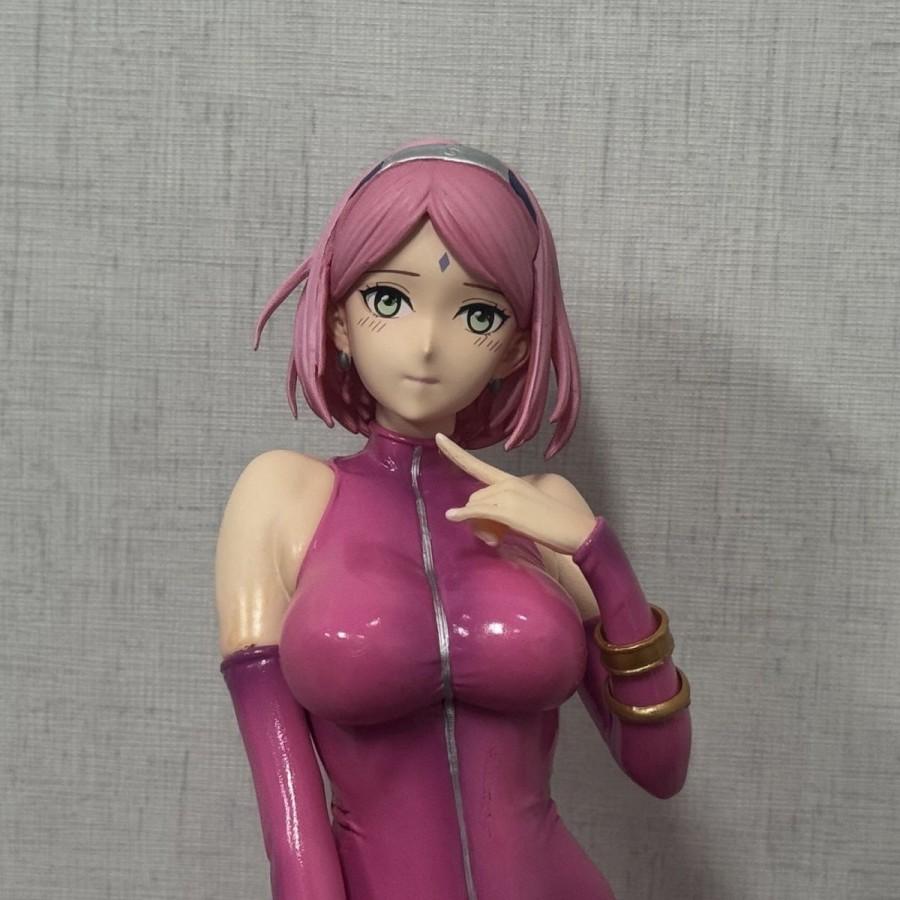 Naruto Shippuden Sakura Haruno GK Statue Anime Beauty Figure Model Collection Desktop Decor Gift Ornament