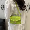 Pu Small Square Shoulder Bag With Magnetic Closure For Casual Daily Use