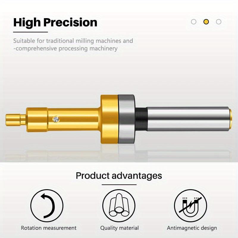 1pc-5pcs Titanium Non-magnetic Mechanical Edge Finder Center Finder Touch Point Sensor for CNC Milling Lathe Machine Measurement Tools