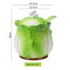 ZISIZ Cabbage Ceramic Seasoning Jar