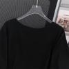 Women's Plus Size Mid-Length Loose Short-Sleeve Slimming T-Shirt (Sizes 200-350 Jin)
