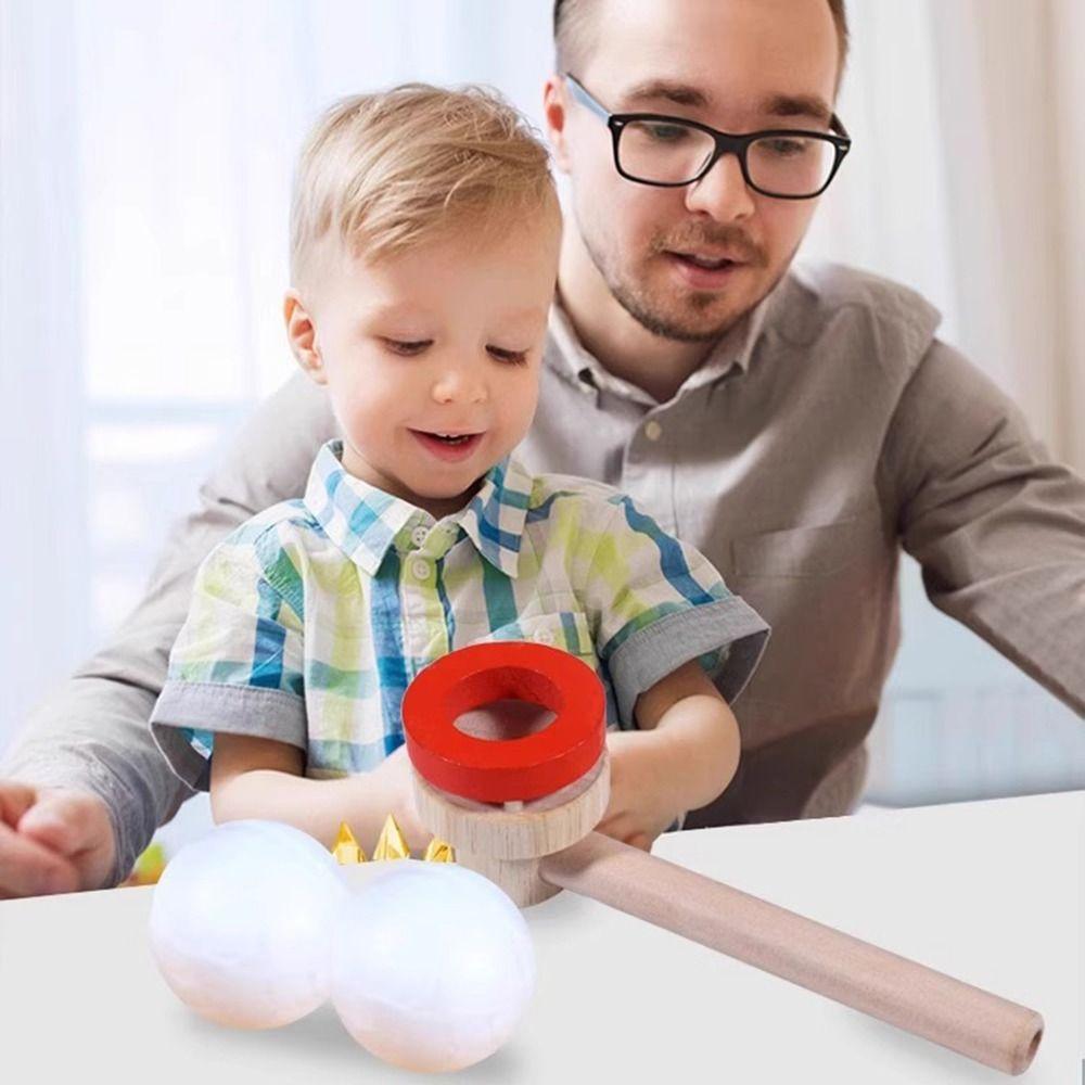 Educational Blowing Floating Ball Toy Kids Parent-Child Game  for Lung Capacity Training