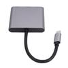 Hub USB C 3 em 1 Adequado para Óculos AR XREAL One Adaptador Multiportas Estação de Docking Suporta Carregamento Rápido PD 100W 4K 60Hz