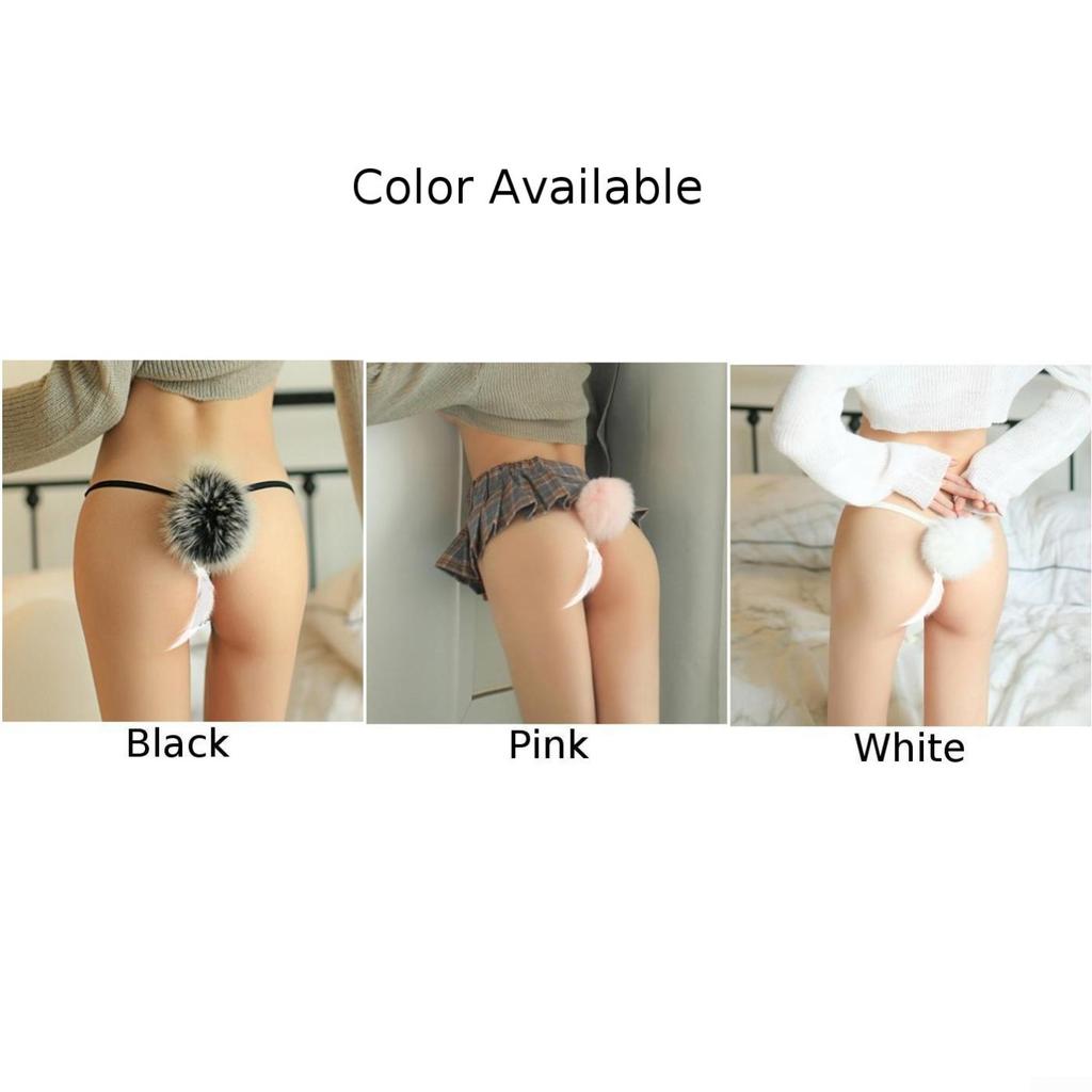 Thong G-String Panties Bedroom Polyester Rabbit Bunny Sexy