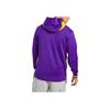 Nike Felpa con cappuccio e zip con stampa logo NBA a maniche lunghe da uomo viola DR2084-504