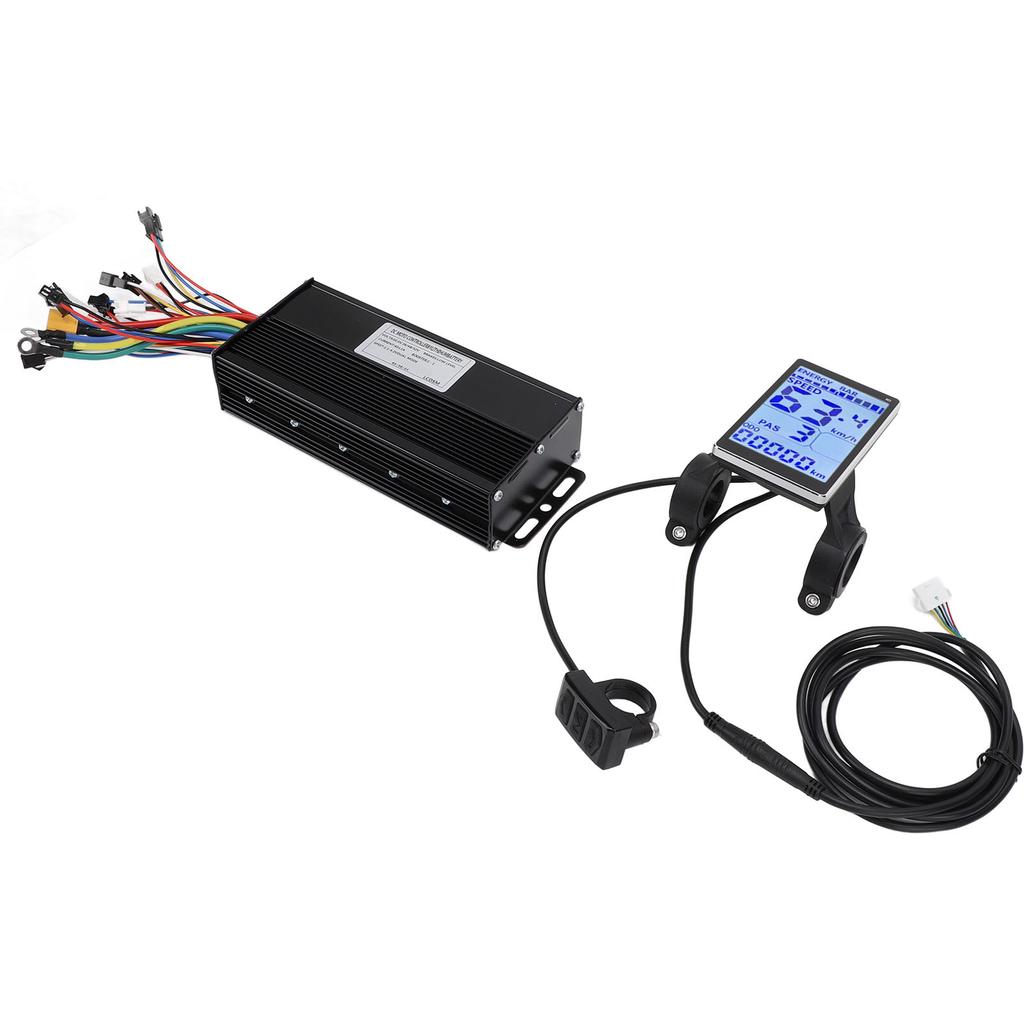Controller a Onda Sinusoidale a 3 Modalità 40A 36V 48V 52V con Display LCD M5 Kit Controller Motore per Bicicletta da Montagna