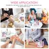 Nail Drill Machine Nail Drill Holder Transparent Drill Bit Holder for Nail Professional Nail Organizer Storage Box Case