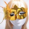 Elegant Floral Nightclub Mask - Electroplated Princess Side-Face Design, Perfect for Halloween and Balls