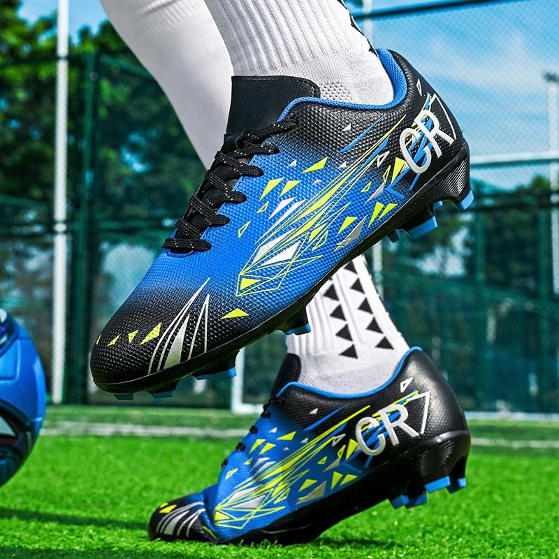 New Arrivals Pink Soccer Shoes Men Women Futsal Sneakers Professional FG/TF Men's Football Shoes Outdoor Non-slip Training Shoes