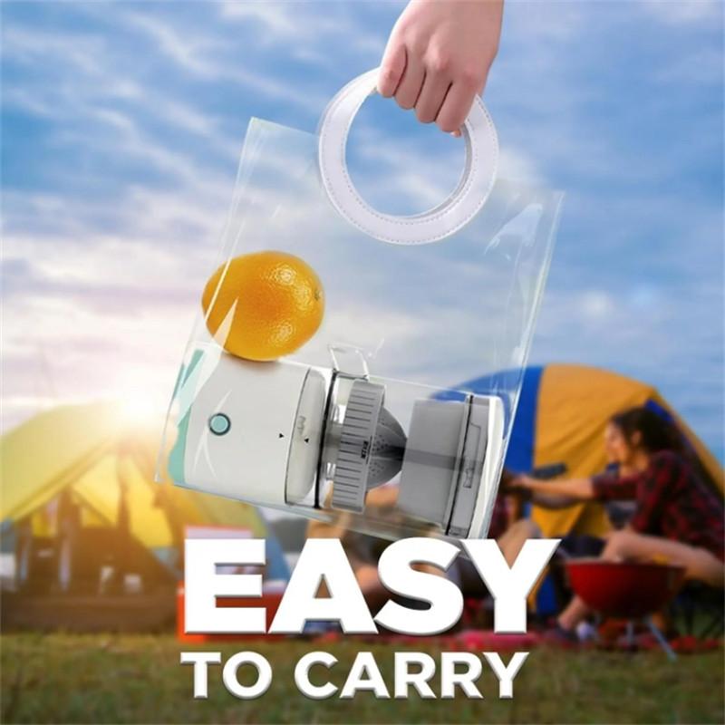 Kitchen Portable Orange Juice Extractor USB Rechargeable Small Household Juicer Multifunctional Electric Fruit Squeezer