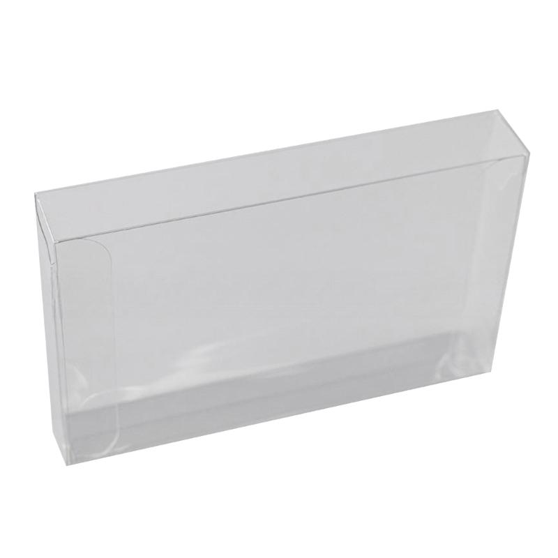 1 Set Transparent PET Plastic Case Game Card Box for Game Cartridges Dustproof and Water Resistant Storage Sleeve