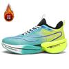 Running Shoes Couple Shock Absorption Rebound Lightweight Warm Piled Thickened Casual Sports Shoes Winter New Running Shoes Men