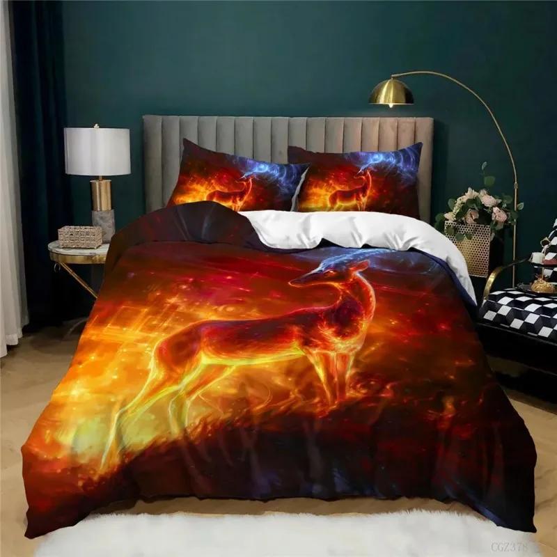 Comforter Animal Cartoon Bedding Set Twin Size 3 Pcs Ropa De Cama Cute Sheep Home Textile Bed Comforter Set Dropshiping