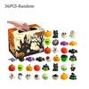 Halloween Squishies Mochi Toys 24pcs Mini Surprise Box For Kids And Adults