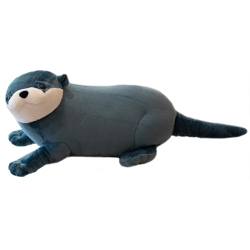 Simulation Cute Lutra Plush Toys Stuffed Realistic Animal Doll Soft Otter Pillow for Kids Girls Birthday Gift