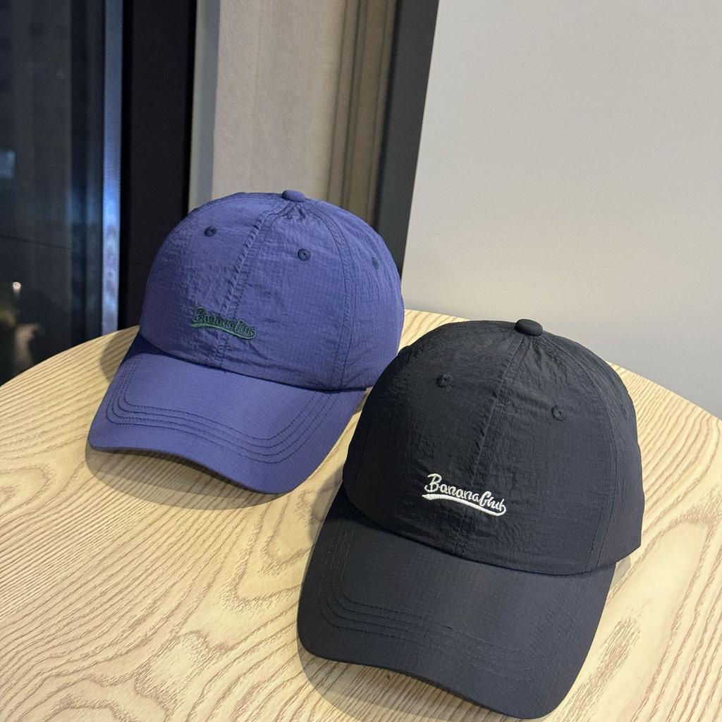 New Thin Breathable Cap Men's and Women's Outdoor Sports Lightweight Wide-brimmed Sunscreen Baseball Cap Big Head Circumference Hat
