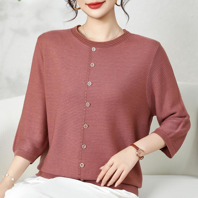 Qinghe Cashmere Women's 30% Cashmere Sweater - Soft & Warm Wool Blend Pullover