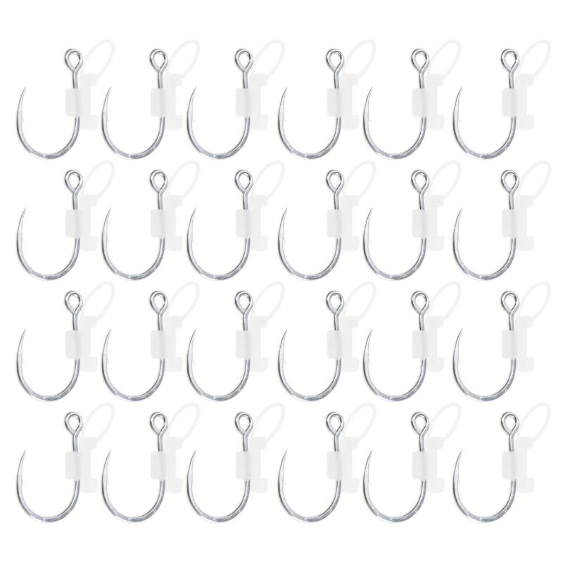 Live Shrimp Fixing Hook Metal Barbed Fishhooks Freshwater Saltwater Catfishes Fishing Hook Luminously Baits Fixed Holder