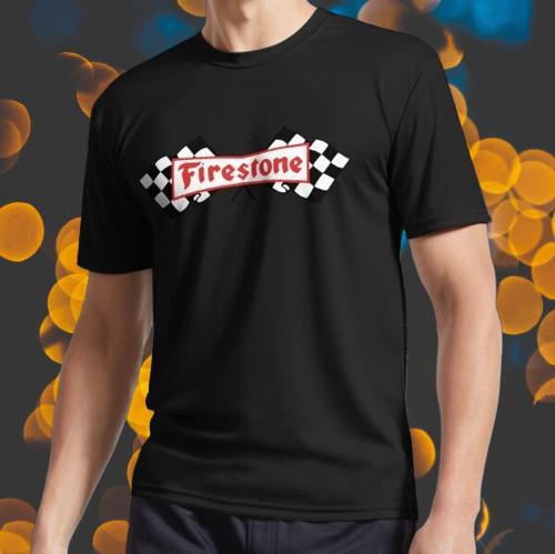New Shirt Firestone Logo Active T-Shirt Funny American Unisex Size S-5XL M