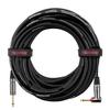 Cableworks by Gator Cases Headliner Series 10ft S/L Shielded Cable for Guitar/Bass with Mute Switch (GCWH-INS-10RAQT)