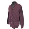 coen New with Tag Cotton 100% Sweat Jacket Cardigan Men’s Size M Dark Purple(USED)