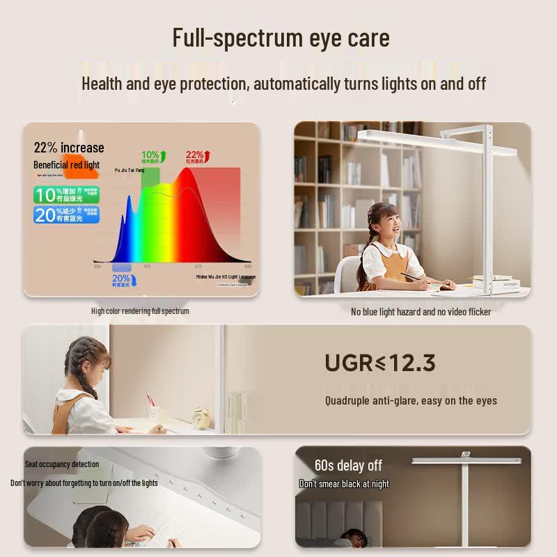 Midea Wujie H3 Eye-Protection Full Spectrum LED Desk Lamp